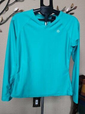 NWT sz large Mycharmo activewear / cycling / swim shirt UPF 50+